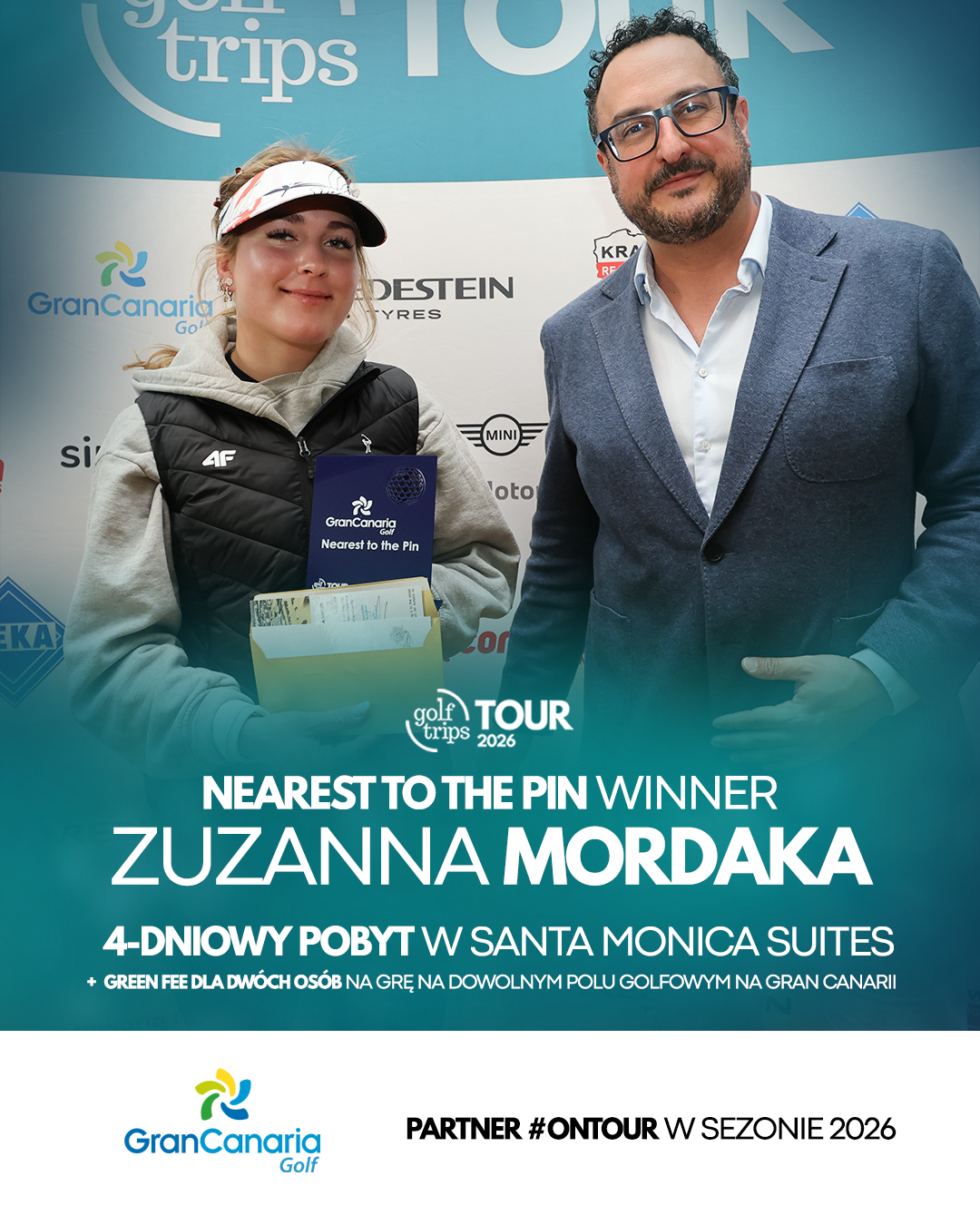 Nearest to the pin by Gran Canaria